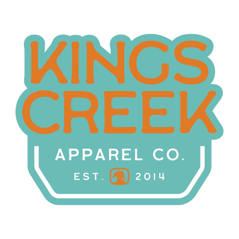 Kings Creek Good Time Decal- Aqua