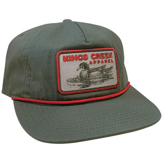 Kings Creek Decoy Patch Rope Hat