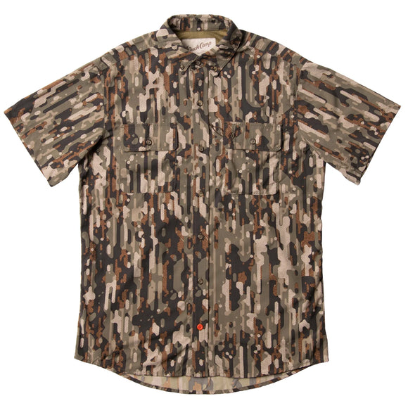 Duck Camp Lightweight Hunting Shirt S/S- Woodland
