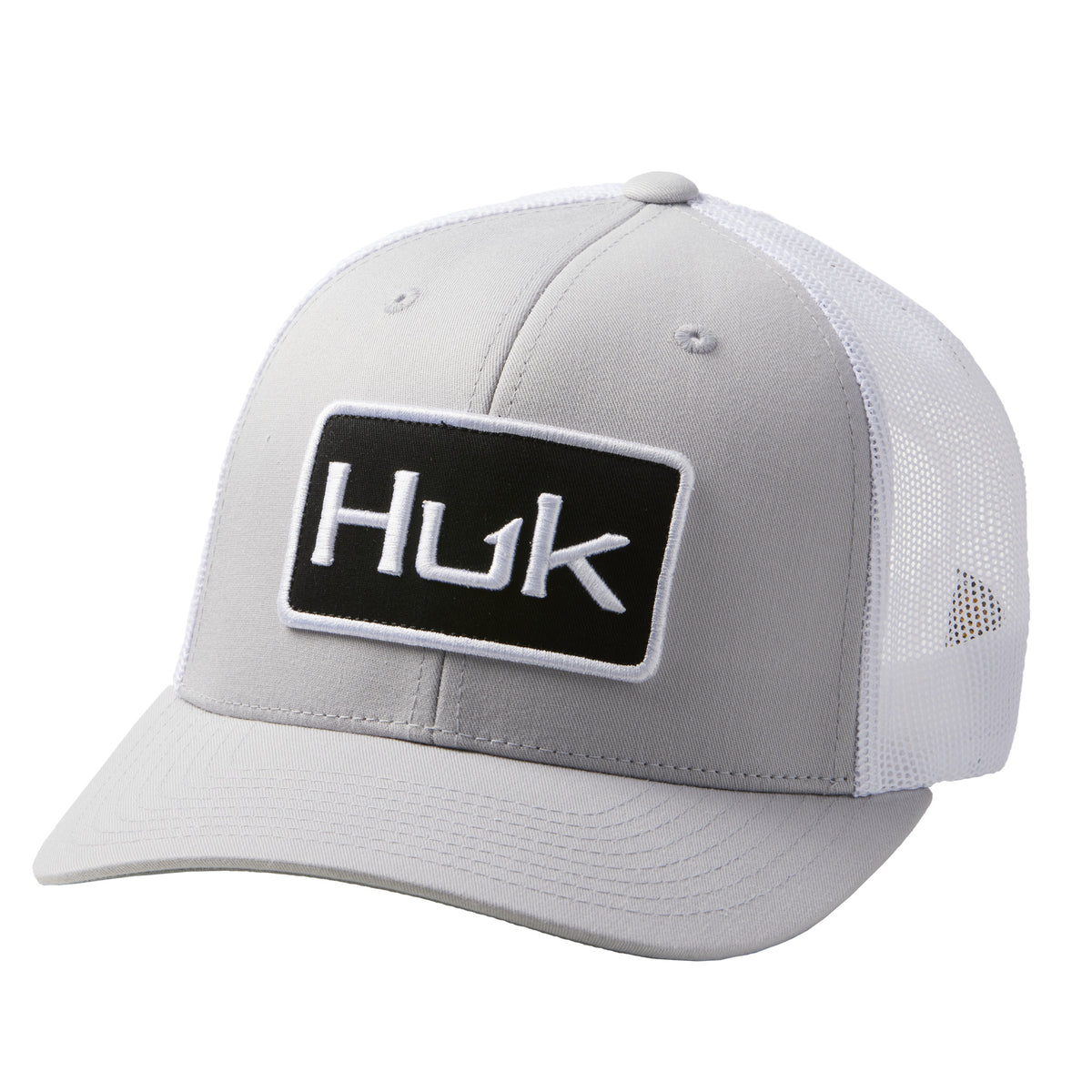 HUK Solid Trucker Hat Gray