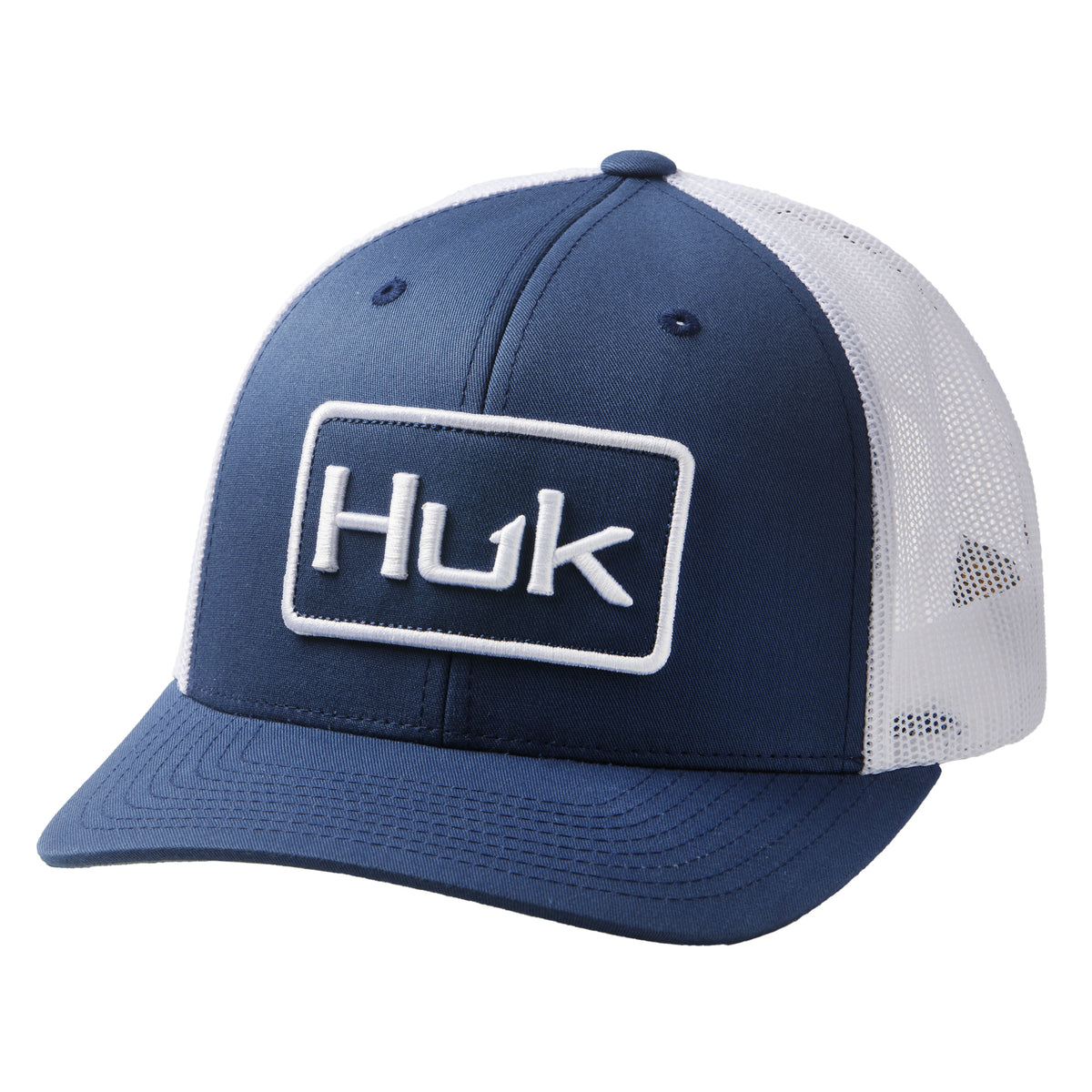 HUK Solid Trucker Hat Royal