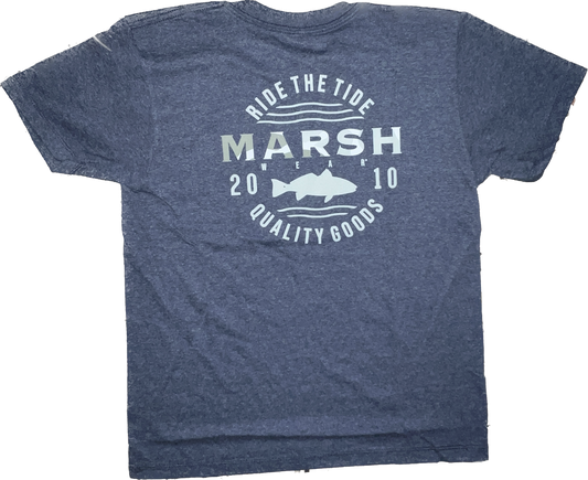 Marsh Wear Youth Low Country Navy Heather