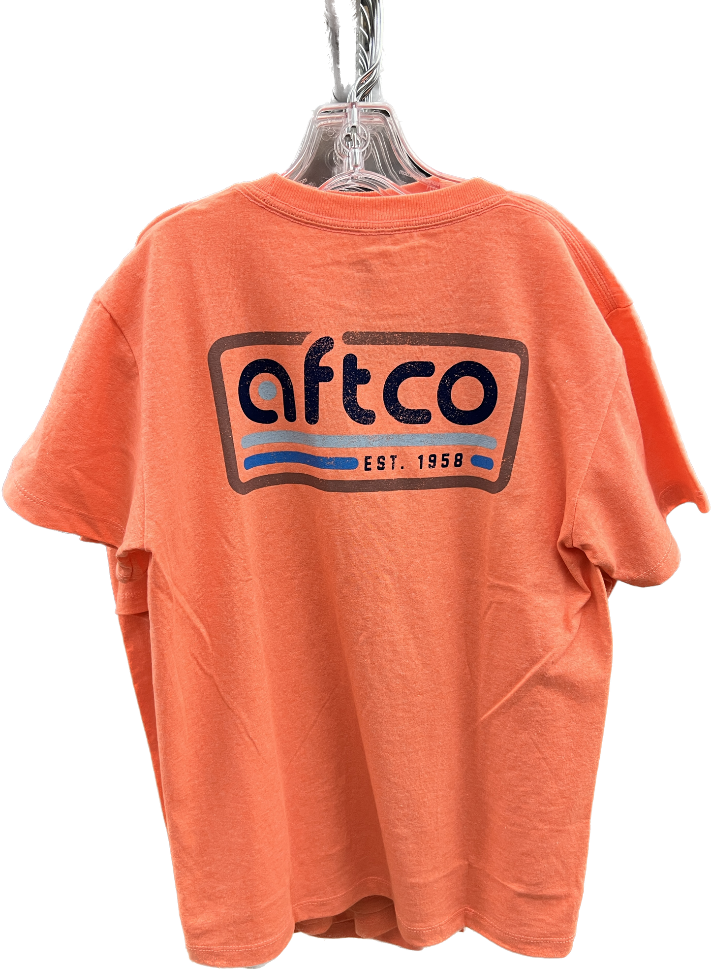 AFTCO Youth Fade Neon Peach Heather