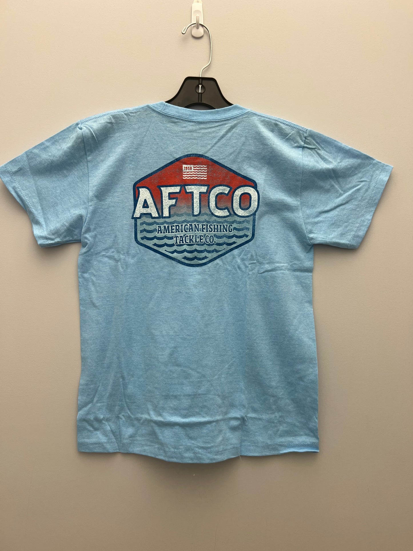 Aftco Youth Sunset Neon Sky Blue Heather