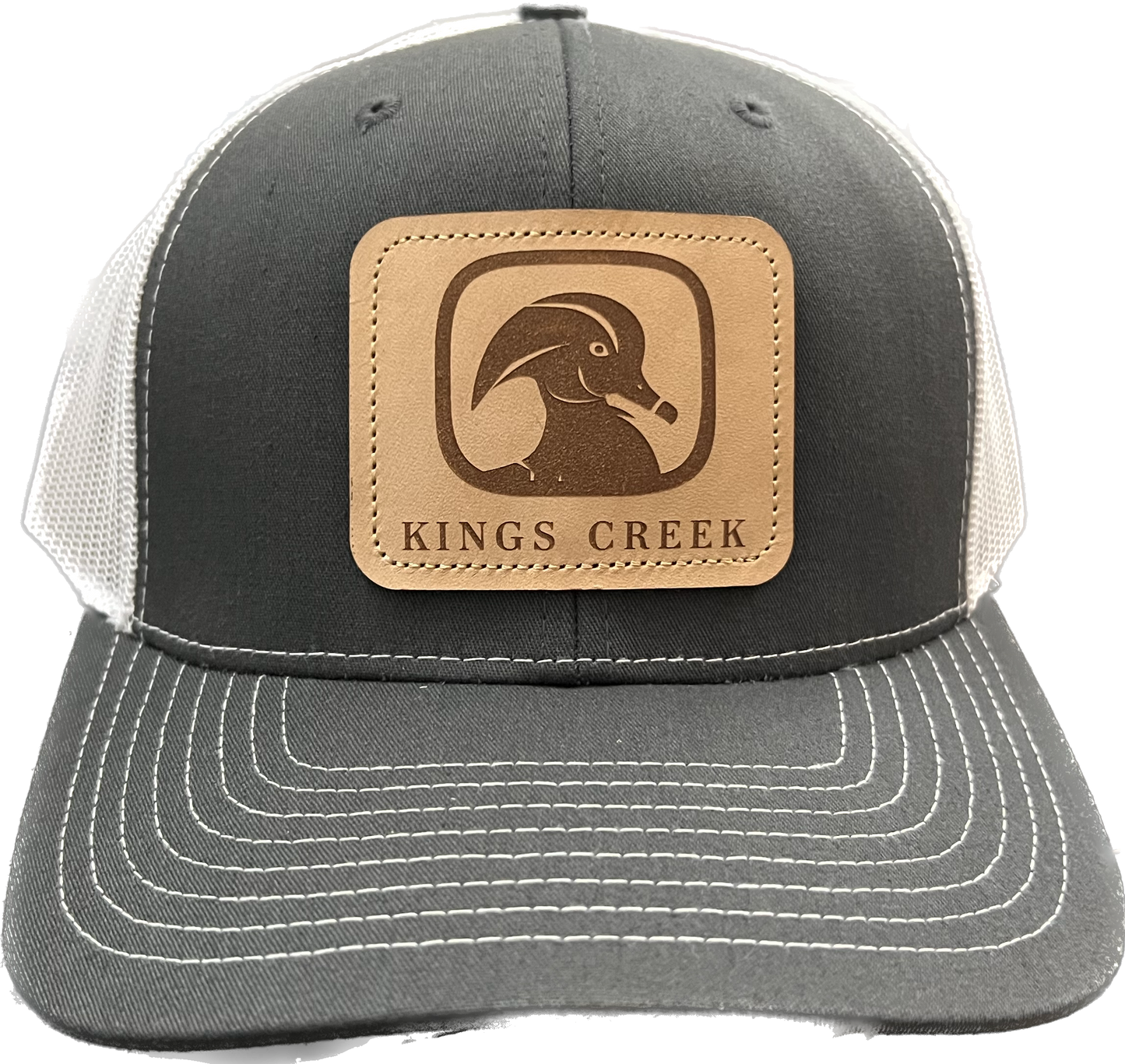 Kings Creek Logo Hat- Charcoal Patch