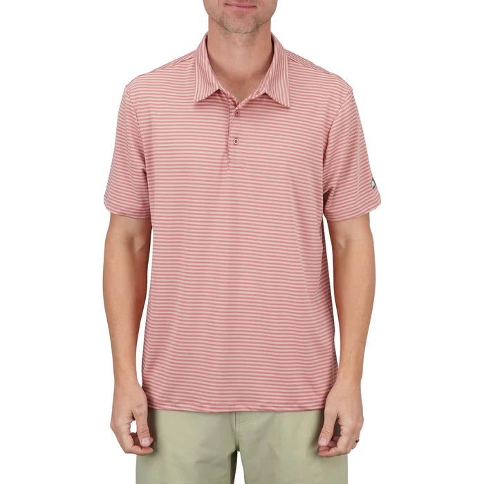 AFTCO Link Polo Rose Dawn