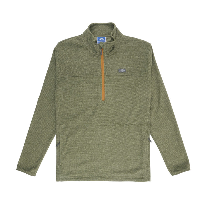 AFTCO Sentinel 1/4 Zip Fleece - Winter Moss Heather