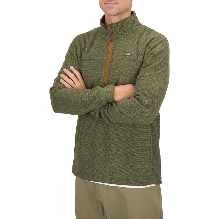 AFTCO Sentinel 1/4 Zip Fleece - Winter Moss Heather