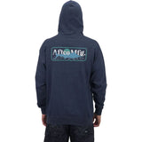 AFTCO Stacked PO Hoodie - Navy