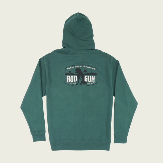 Marsh Wear Dog Patch PO HD Alpine Green Hoodie