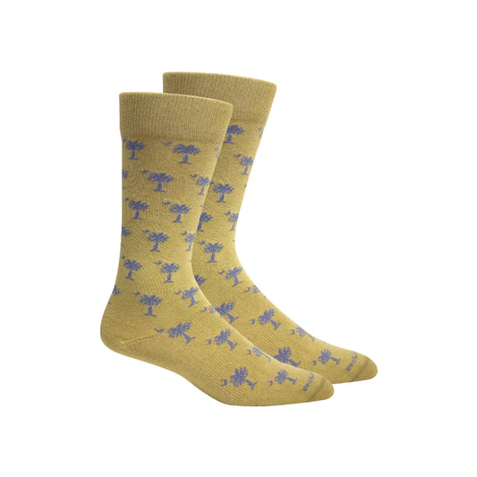 Brown Dog Palmetto Socks - khaki