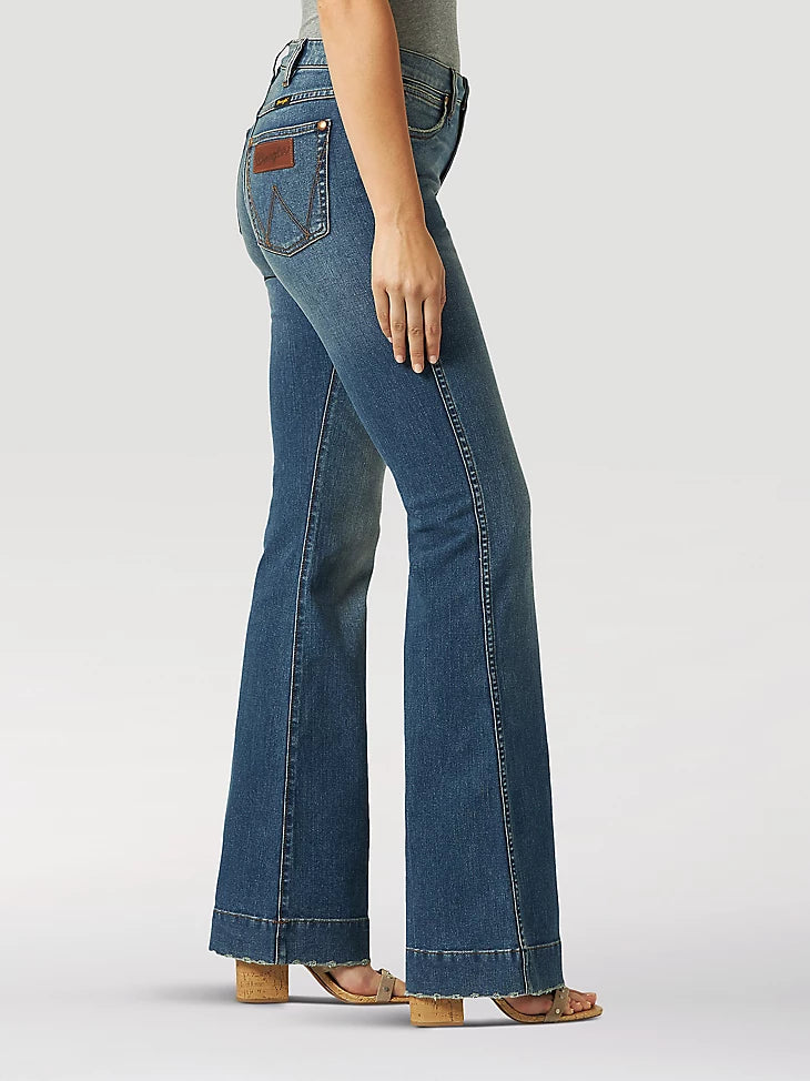 Wrangler Women Retro High Rise Trouser Shelby Jeans
