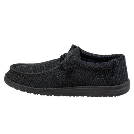 Hey Dude Wally Sox Micro Total Black