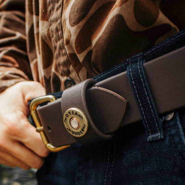 Over Under Waterproof Single Shot Belt Brown