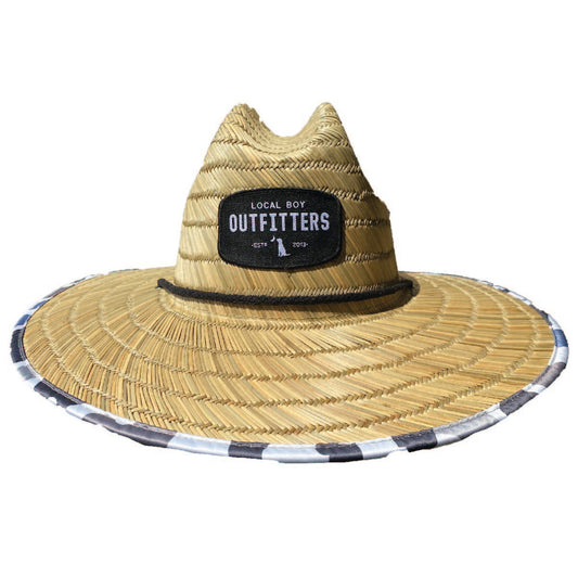 Local Boy Palm Breeze Straw Hat