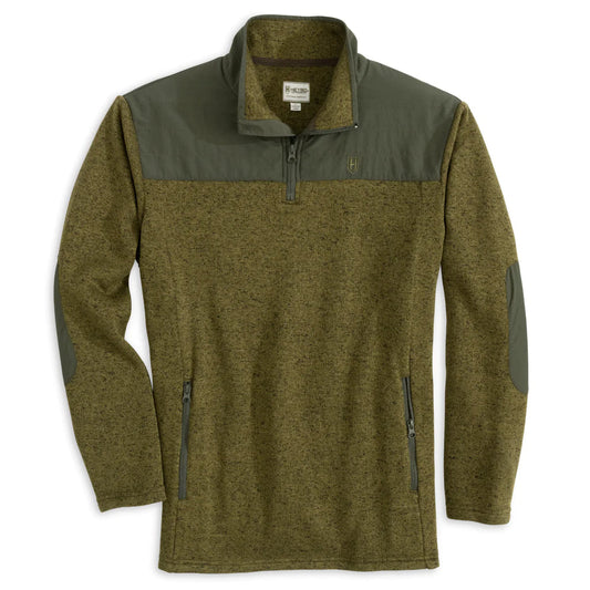 Heybo Hybrid Quarter Zip - Olive