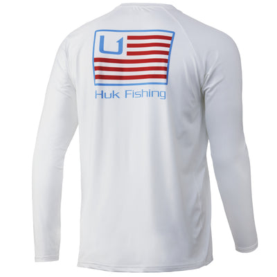 HUK- Huk and Bars L/S White