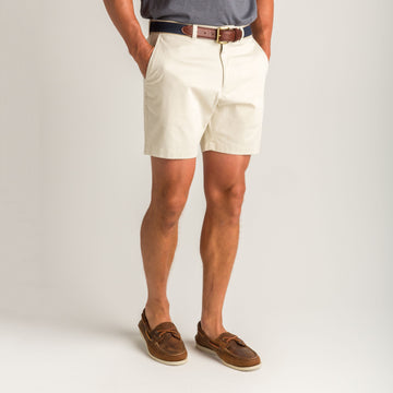 Duck Head 7 IN Gold Chino Shorts Stone