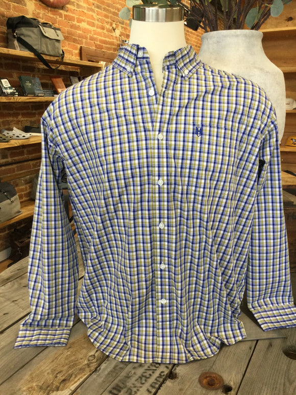 Heybo Creekside Dress Shirt-Monterey/Sage