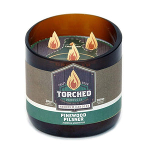 Torched Pinewood Pinsler Candle