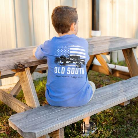 Old South Youth Tractor S/S Tee