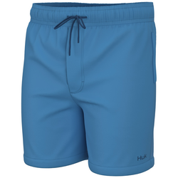 HUK Youth Pursuit Volley Shorts Azure Blue