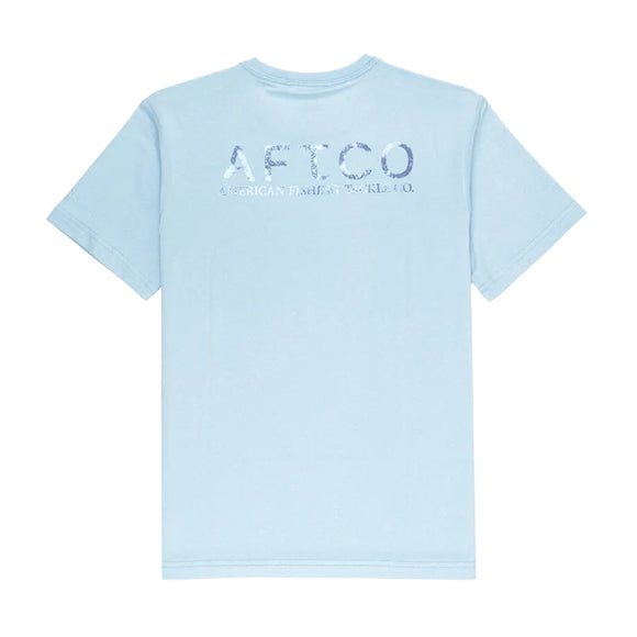 AFTCO Youth Samurai SS Airy Blue Heather